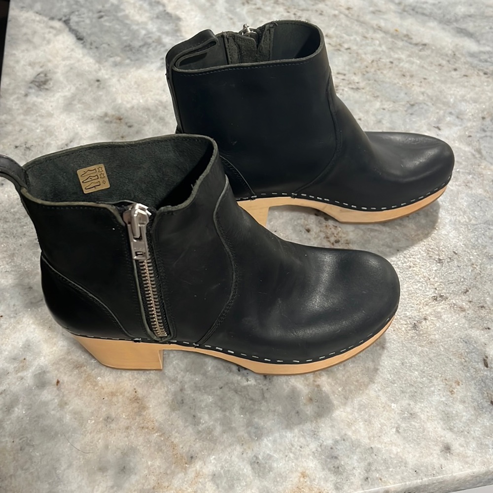 Black Swedish Hasbeen shoes, great condition only worn twice.
